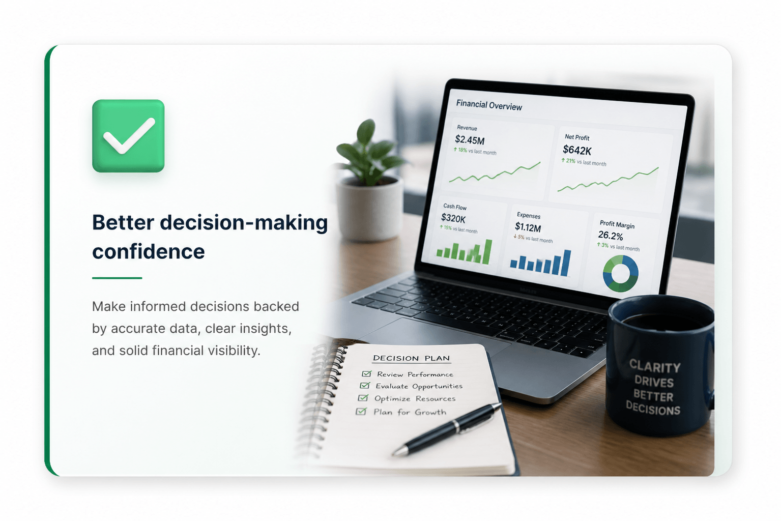 Better decision-making confidence