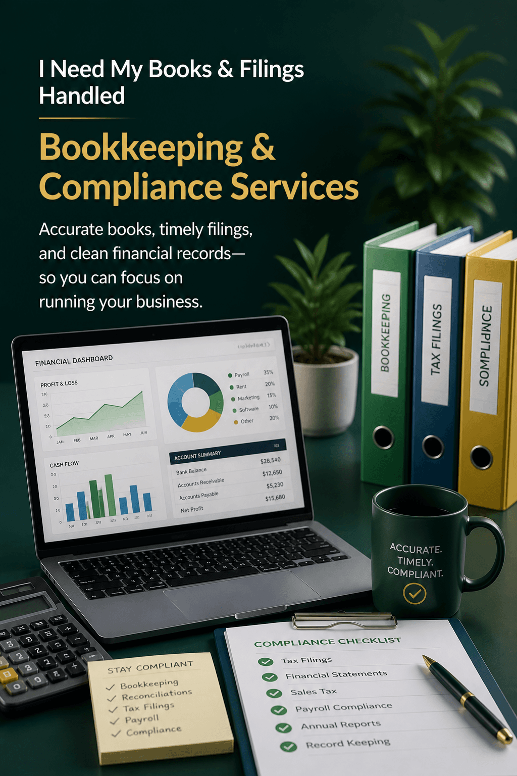 Bookkeeping and Compliance Services